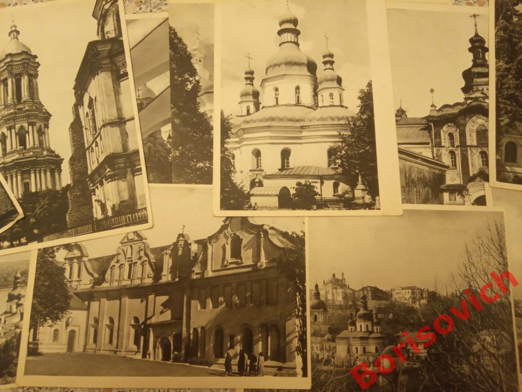 Набор открыток Киево - Печёрский заповедник 1966 г 14 открыток 5