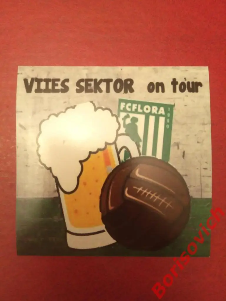 Стикер ФК Флора Таллин 4