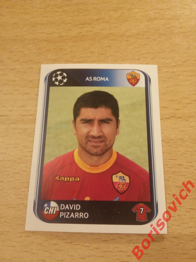 Лига Чемпионов 2010 - 2011 David Pizarro AS Roma N 304