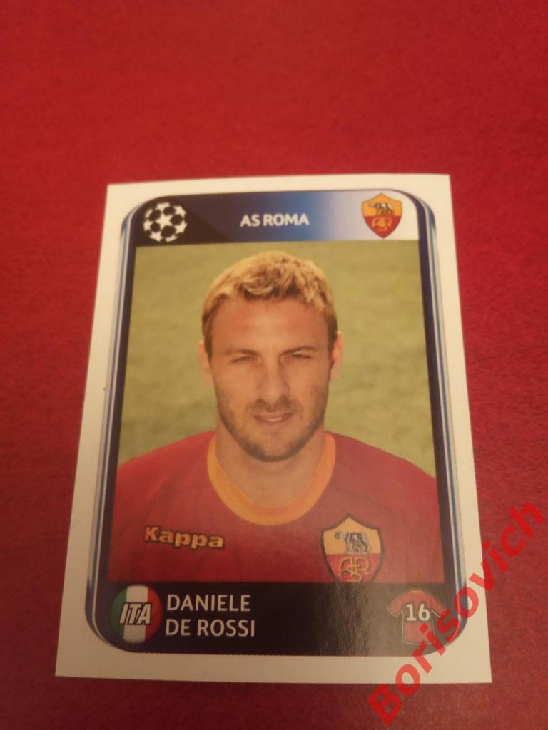 Лига Чемпионов 2010 - 2011 Daniele de Rossi AS Roma FC N 301