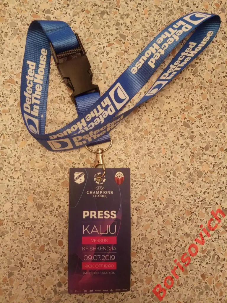 Акредитация Нымме Калью Таллин Эстония - Шкендия Тетово Македония 09-07-2019