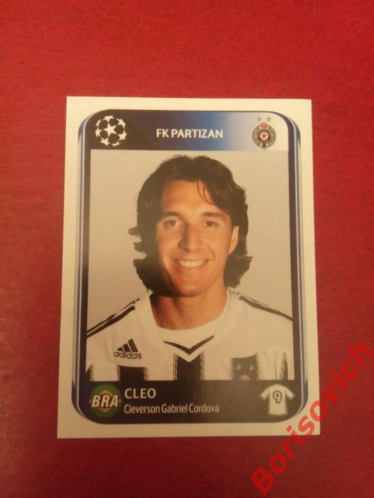Лига Чемпионов 2011 Cleo FK Partizan N 548
