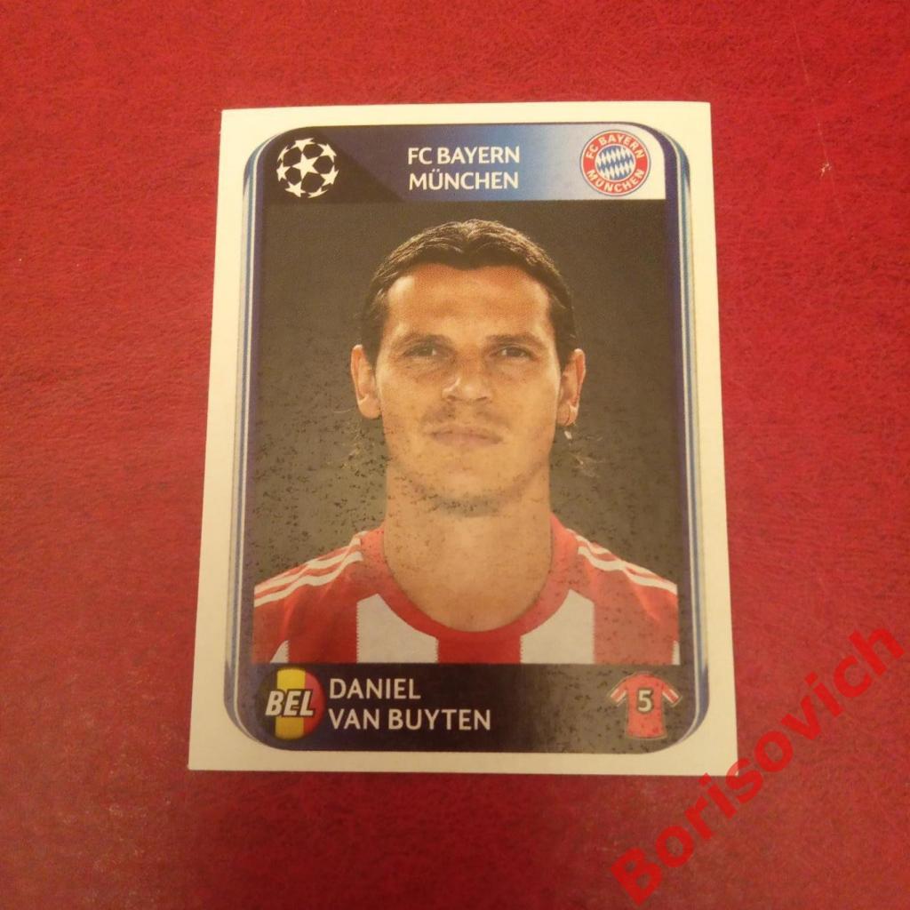 Лига Чемпионов 2010 - 2011 Daniel van Buyten FC Bayern Munchen N 282