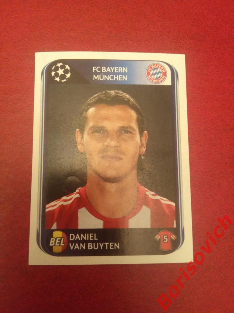 Лига Чемпионов 2010 - 2011 Daniel Van Buyten FC Bayern Munchen N 282.