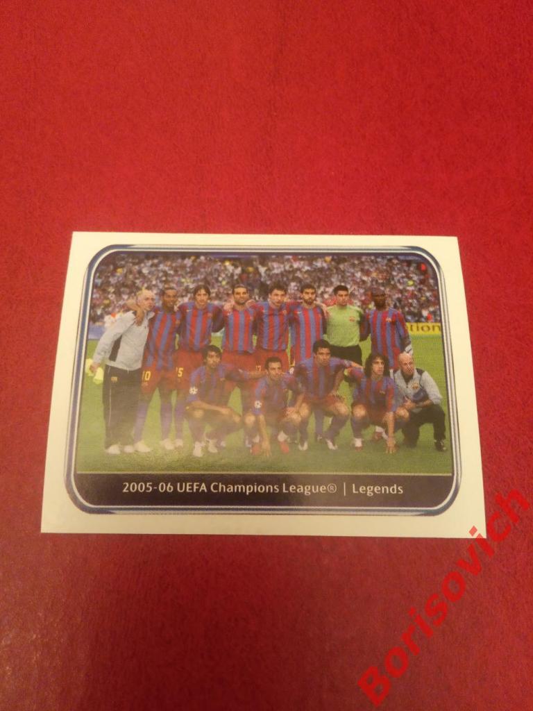 Лига Чемпионов 2010 - 2011. 2005-06 UEFA FC Barcelona / Legends N 558