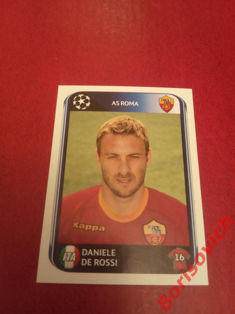 Лига Чемпионов 2010 / 2011 Daniele De Rossi AS Roma N 301