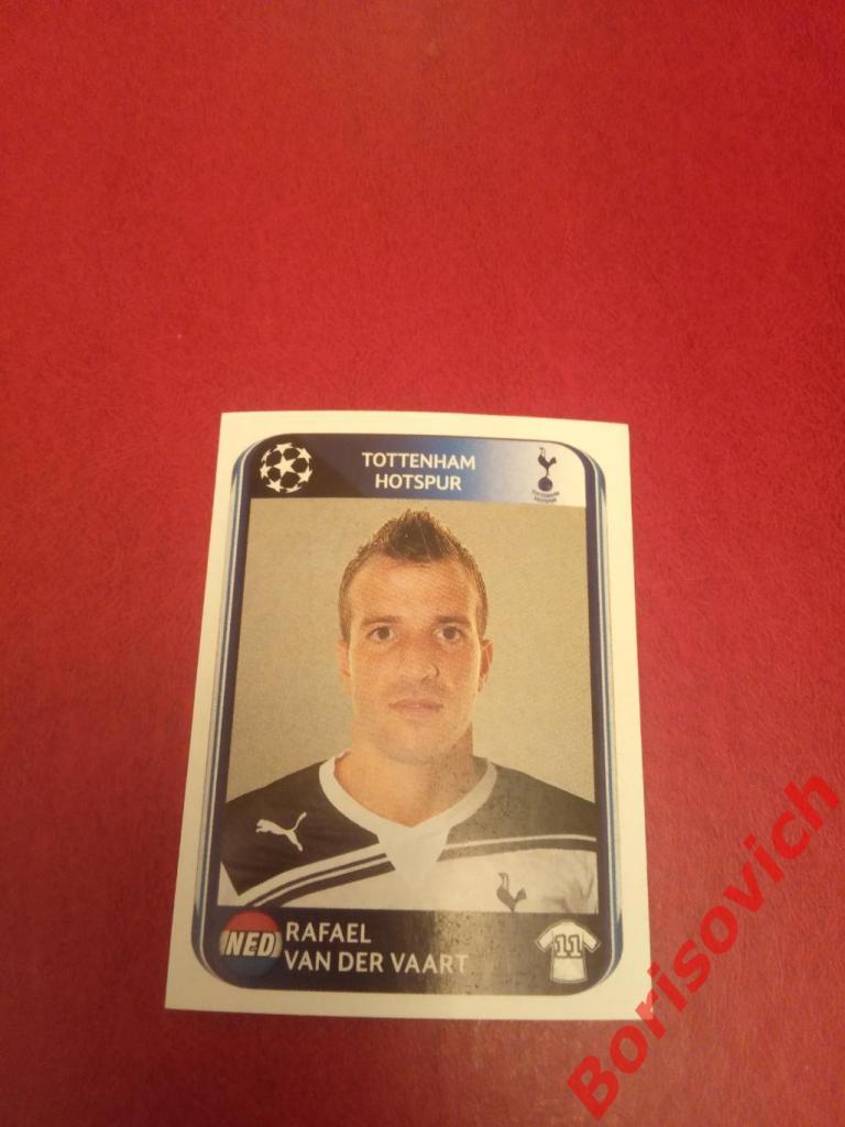 Лига Чемпионов 2010 / 2011 Rafael Van Der Vaart Tottenham Hotspur N 50