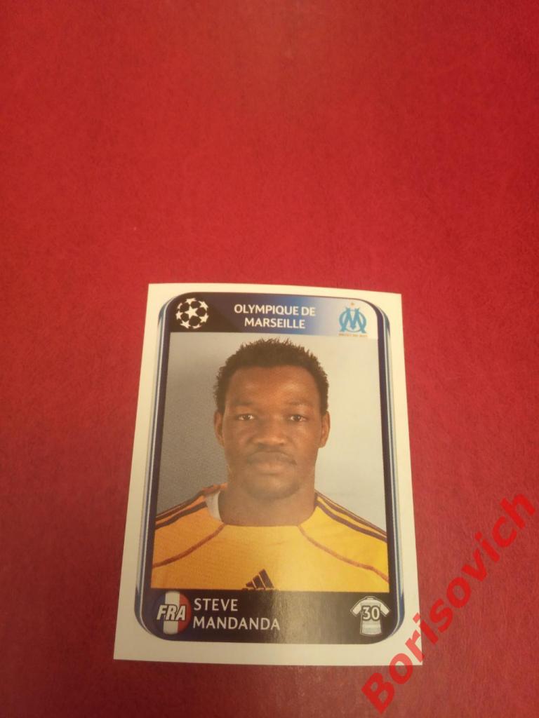 Лига Чемпионов 2010 / 2011 Steve Mandanda Olympique de Marseille N 363