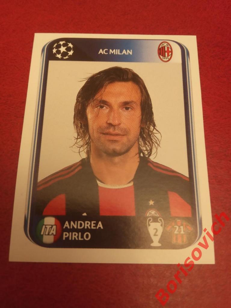 Лига Чемпионов 2010/2011 Andrea Pirlo AC Milan N 422