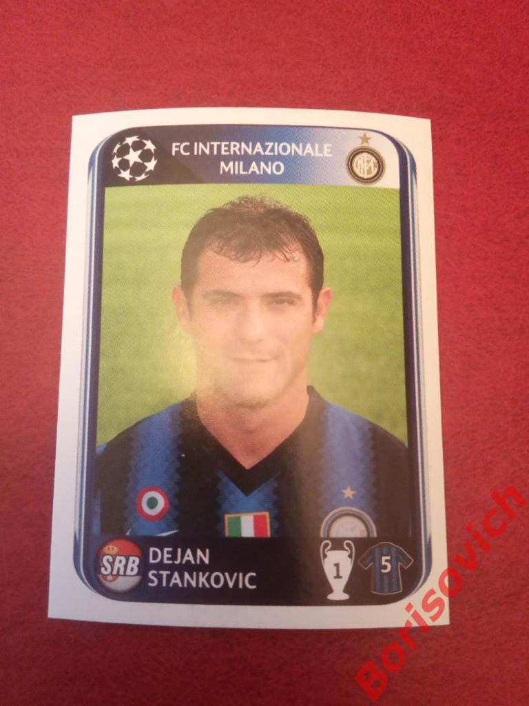 Лига Чемпионов 2010 / 2011 Dejan Stankovic FC Internationale Milano N 16. 4