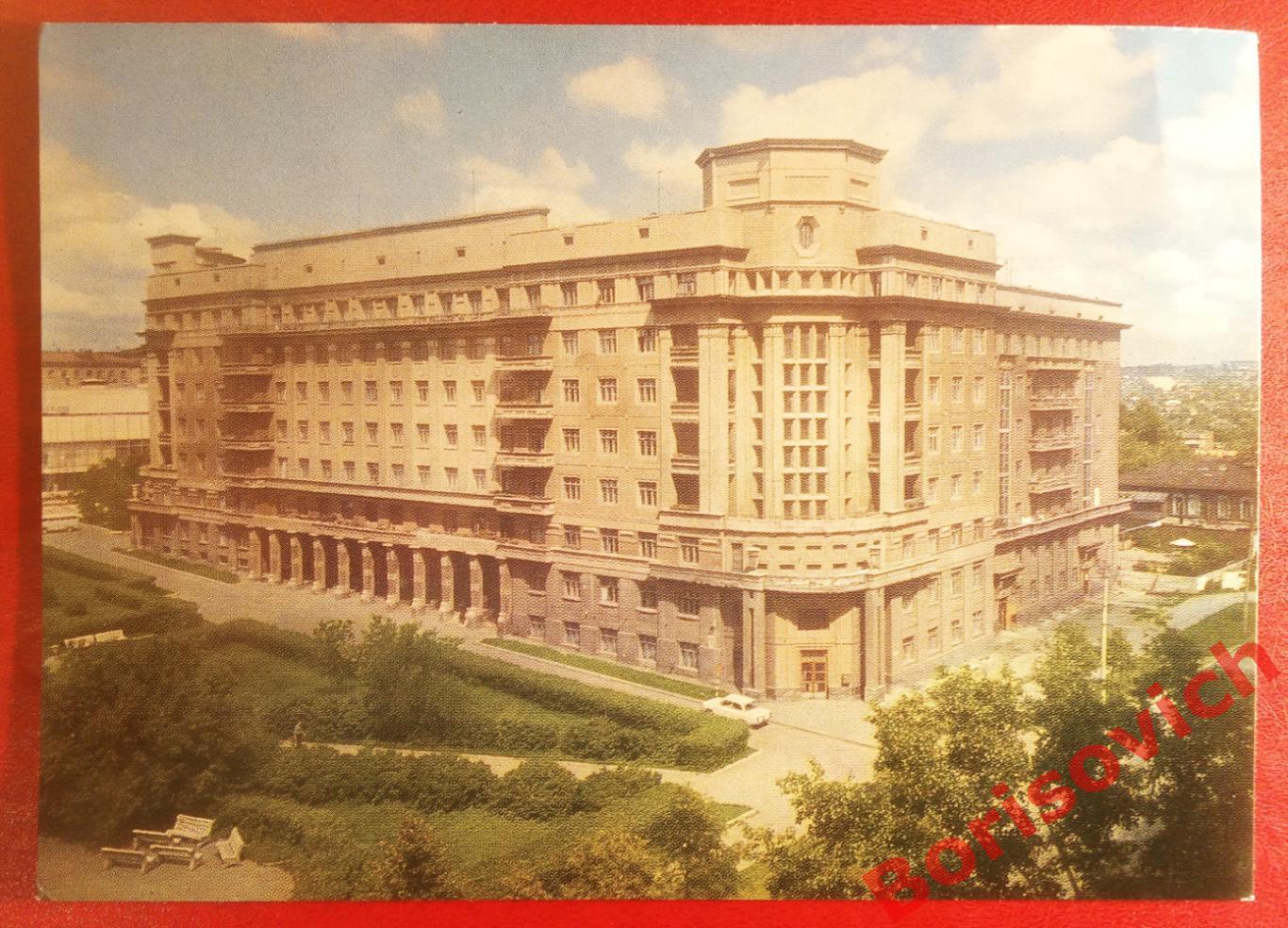 Новосибирск Жилой дом на Красном проспекте 1972