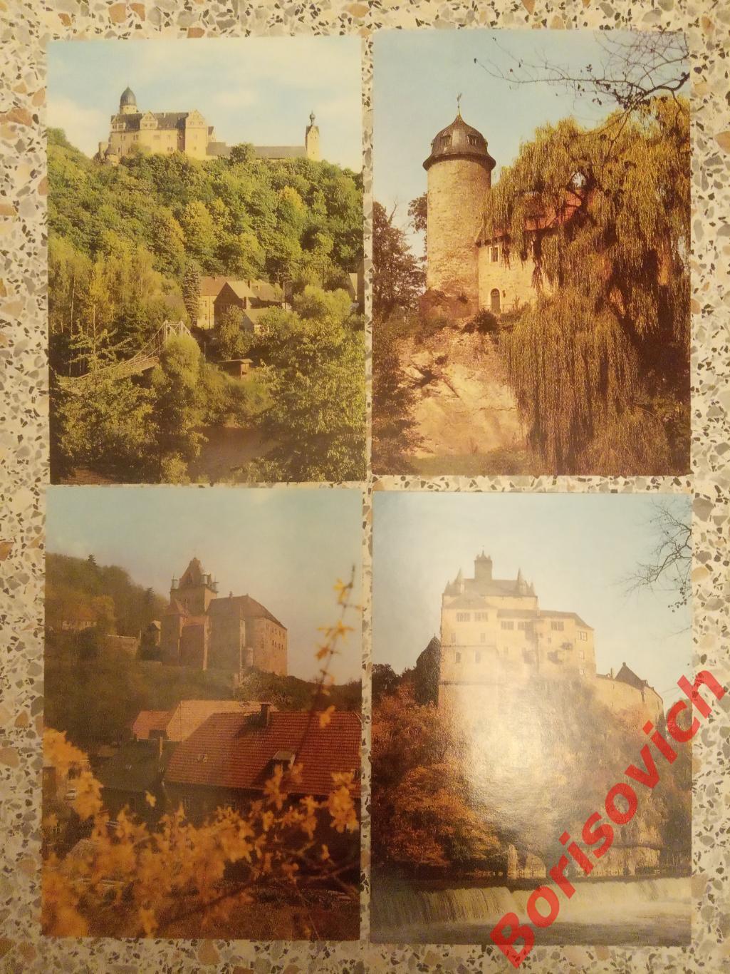 Набор открыток из 10 штук Знаменитые места Саксония Германия 3