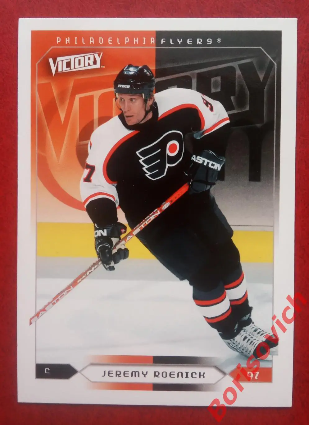 Карточка НХЛ / NHL Джереми Реник / Jeremy Roenick Филадельфия Флайерз N 140. 4