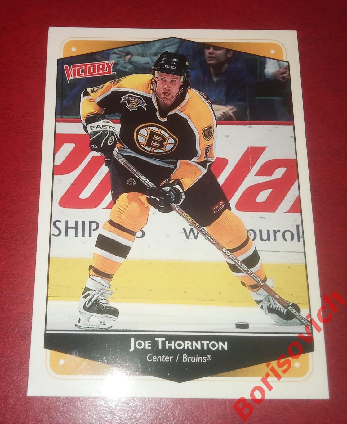 Карточка НХЛ / NHL Джо Торнтон / Joe Thornton Бостон Брюинз N 23