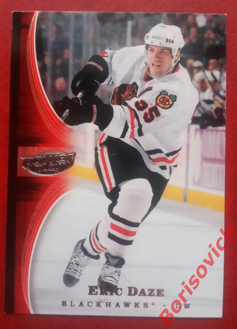 Карточка НХЛ / NHL Эрик Дазе / Eric Daze Чикаго Блэк Хоукс N 19
