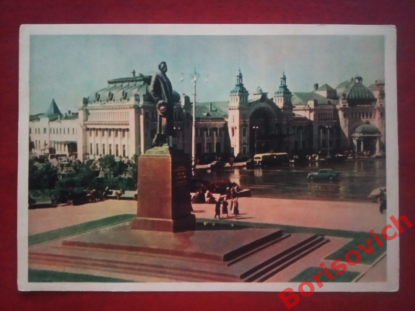 Фото Москва Памятник А. М. Горькому 1957 г