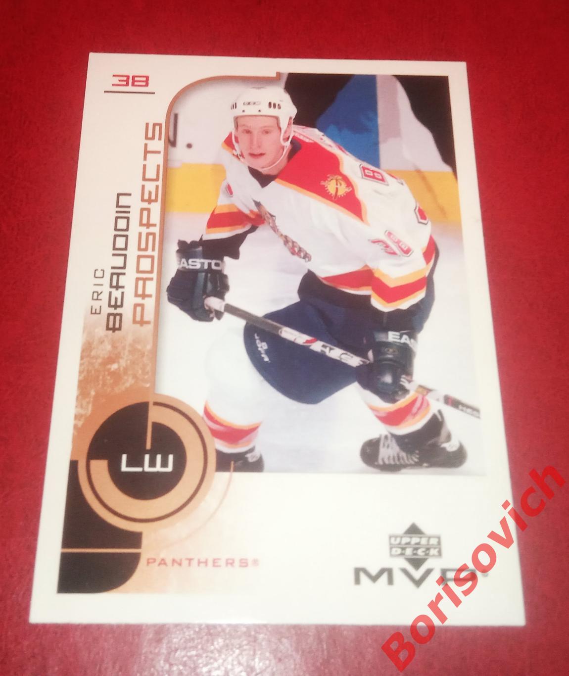 Карточка НХЛ / NHL Эрик Бодуан / Eric Beaudoin Флорида Пантерс N 205