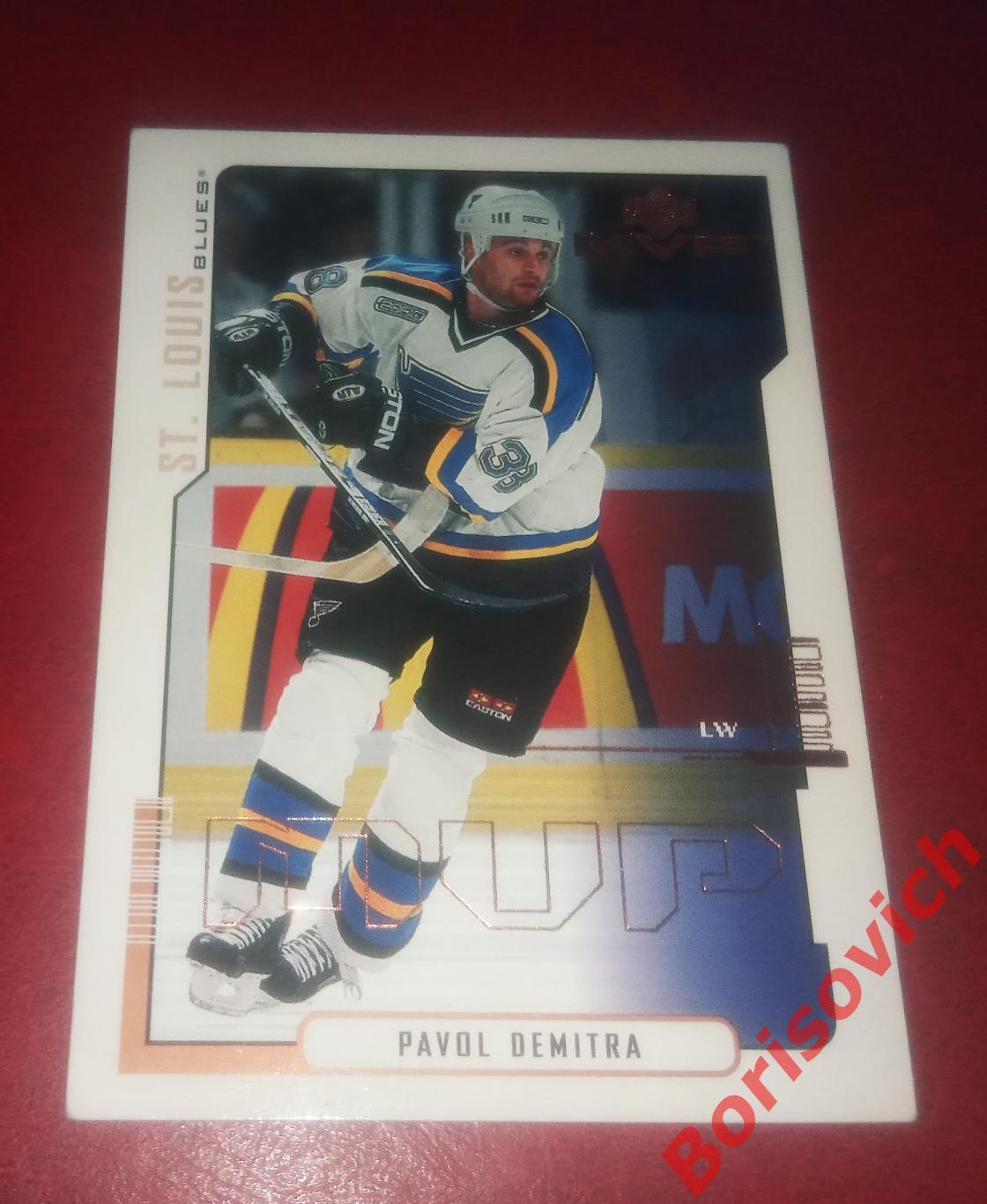 Карточка НХЛ / NHL Павел Демитра / Pavol Demitra Сент Луис Блюз N 156
