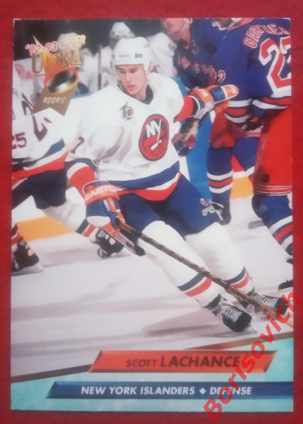 Карточка НХЛ / NHL Скотт Лашанс / Scott Lachance Нью Йорк Айлендерс N 130