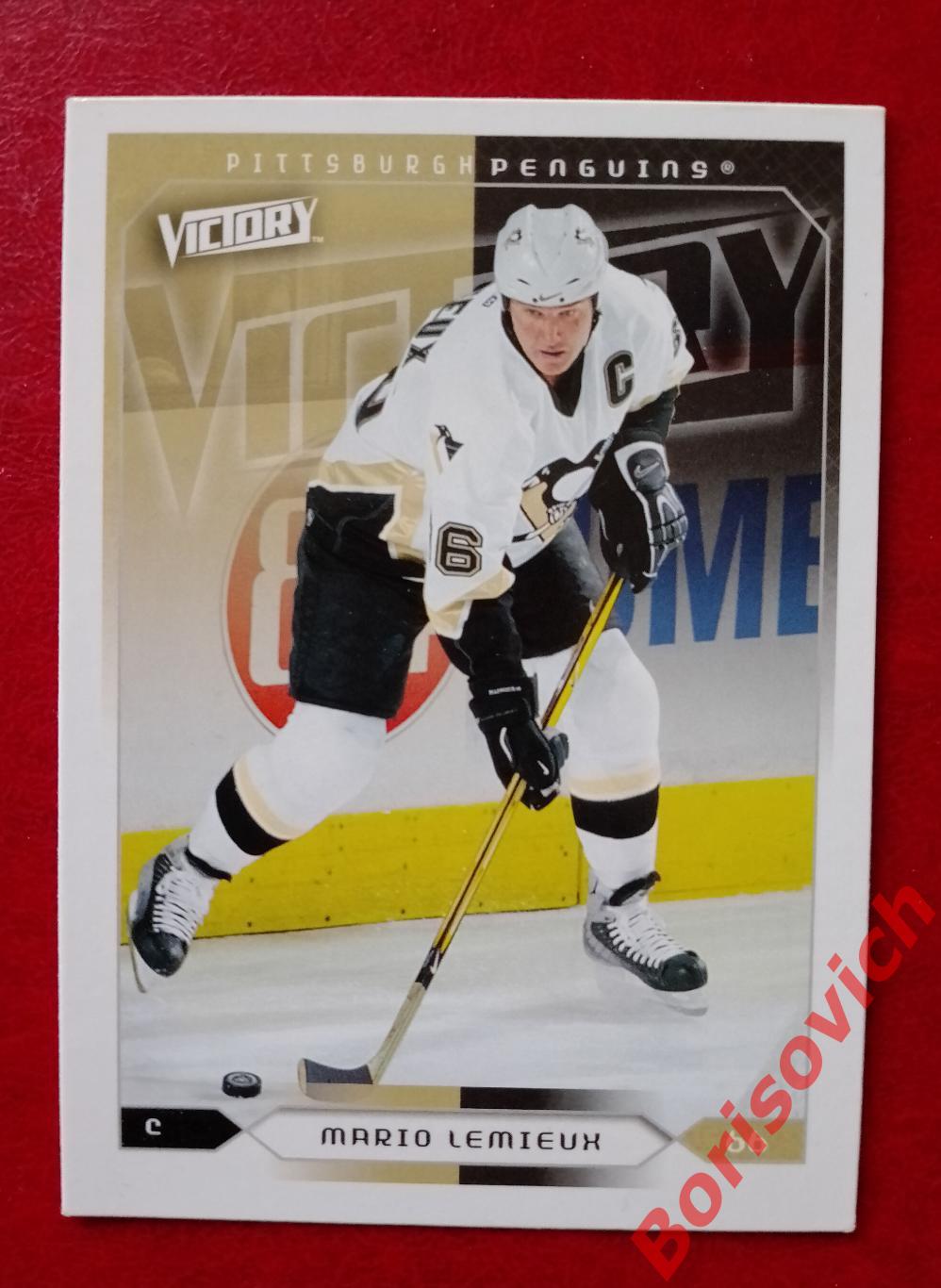 Карточка НХЛ / NHL Марио Лемье / Mario Lemieux Питтсбург Пингвинз N 155
