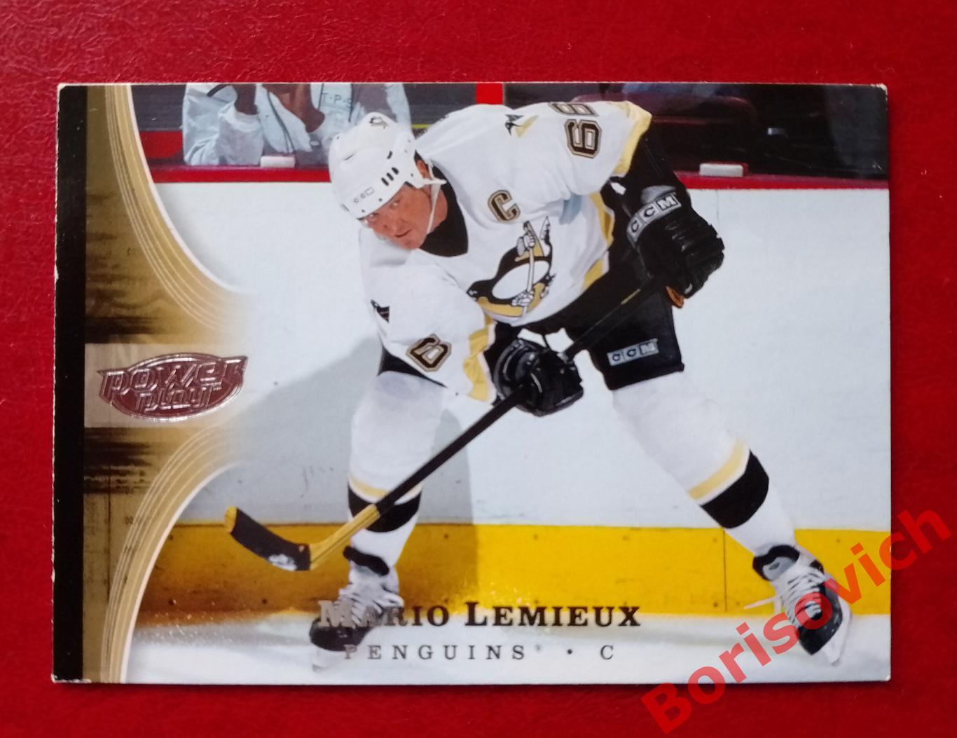 Карточка НХЛ / NHL Марио Лемье / Mario Lemieux Питтсбург Пингвинз N 71