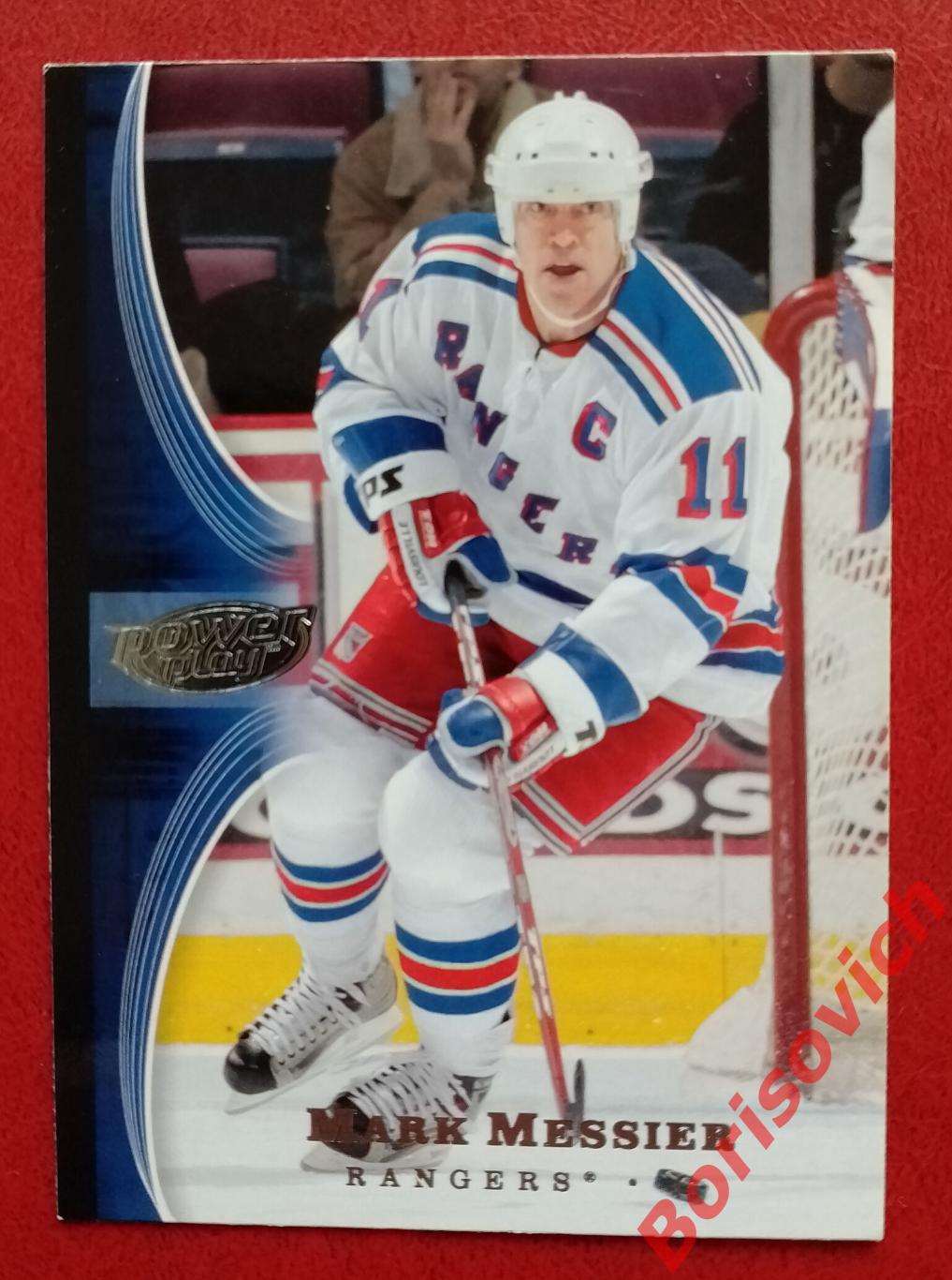 Карточка НХЛ / NHL Марк Месье / Mark Messier Нью-Йорк Рейнджерс N 56
