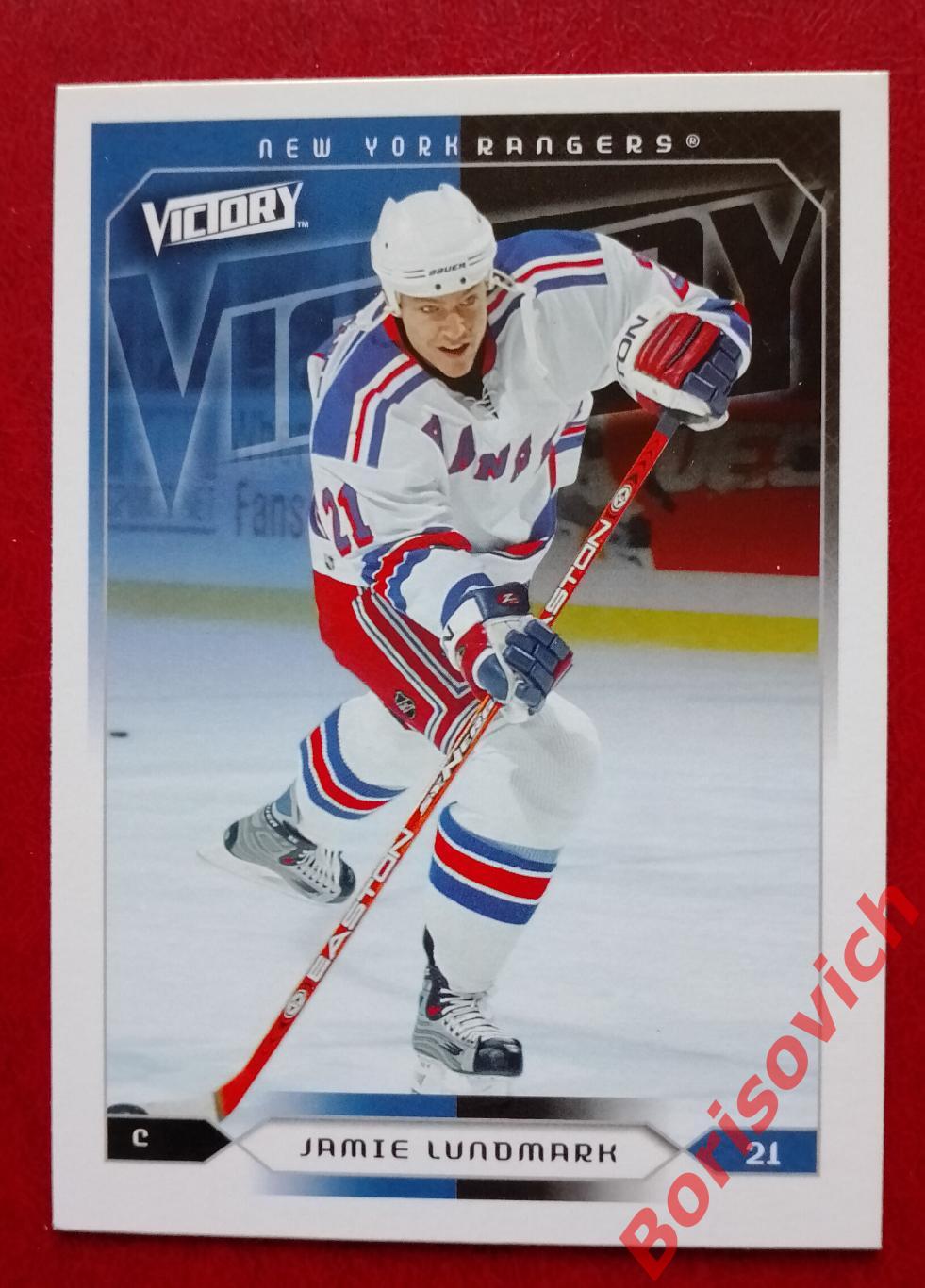 Карточка НХЛ / NHL Джейми Лундмарк / Нью-Йорк Рейнджерс N 131. 3