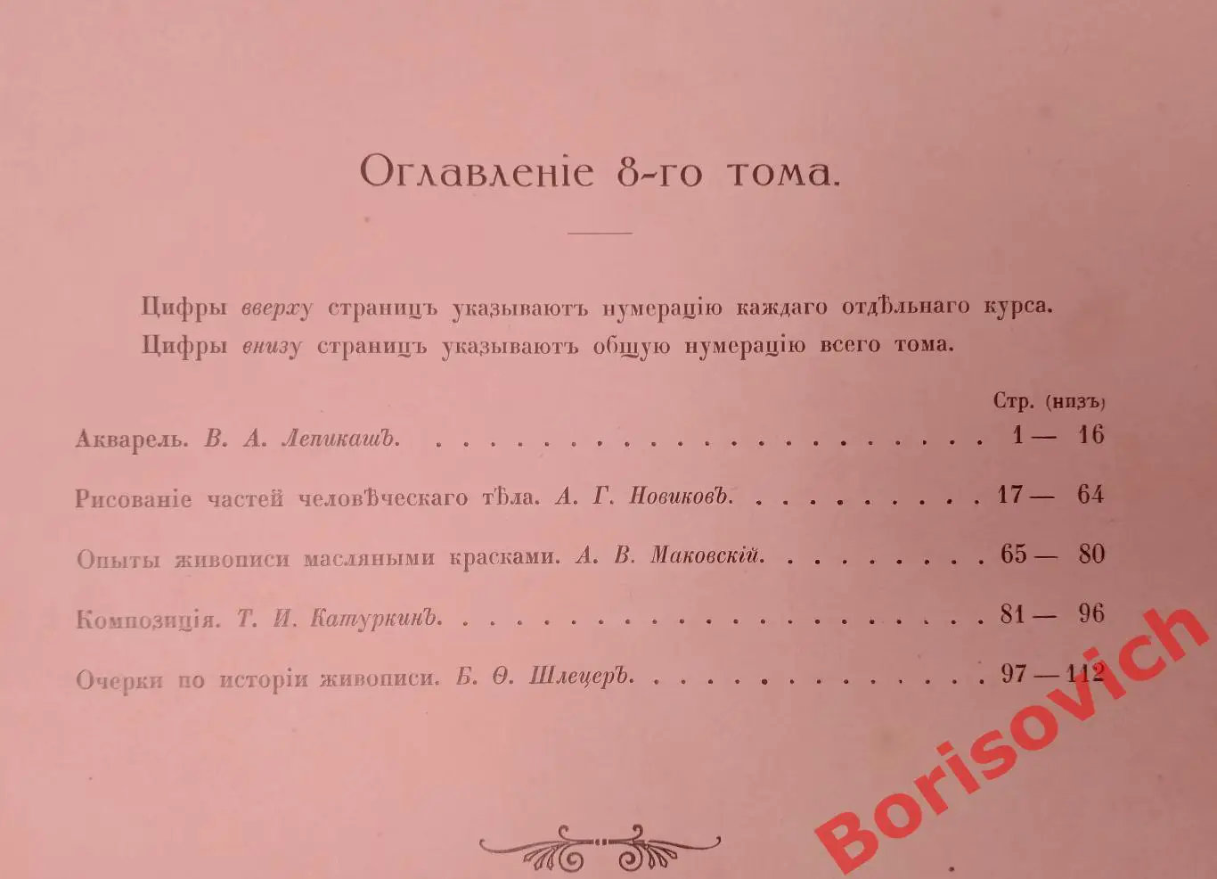 ШКОЛА РИСОВАНИЯ ЖИВОПИСИ И ПРИКЛАДНОГО ИСКУССТВА Том 8. 1916 г 1
