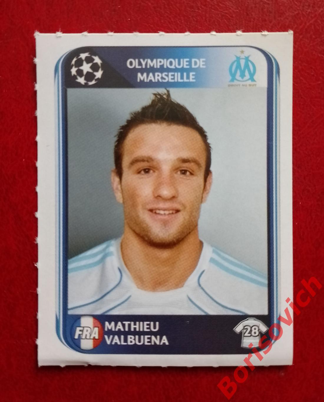 Лига Чемпионов 2011 Mathieu Valbuena Olympique de Marseille 374. 13