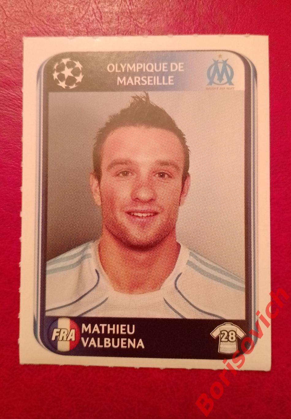 Лига Чемпионов 2011 Mathieu Valbuena Olympique de Marseille 374. 21