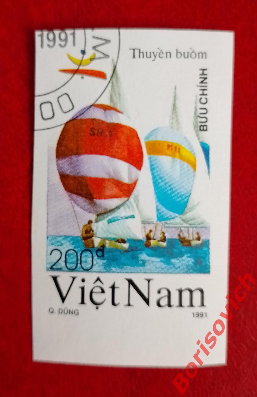 Марки беззубцовые Спорт Парусный спорт Вьетнам 8