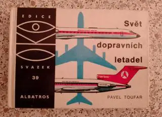 Pavel Toufar Svet dopravnich letadel Мир авиалайнеров 1976 г НА ЧЕШСКОМ ЯЗЫКЕ