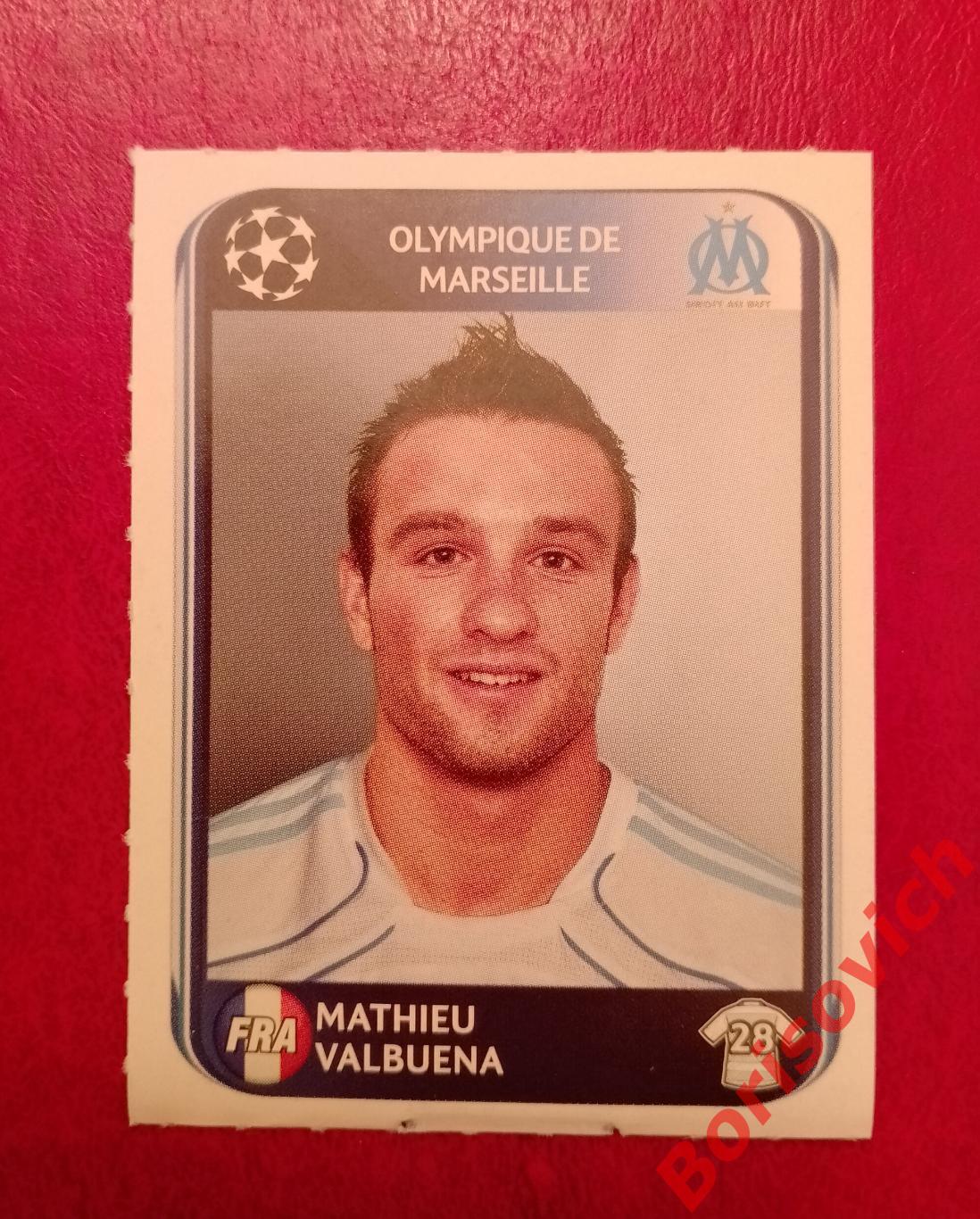 Лига Чемпионов 2011 Mathieu Valbuena Olympique de Marseille 374. 22