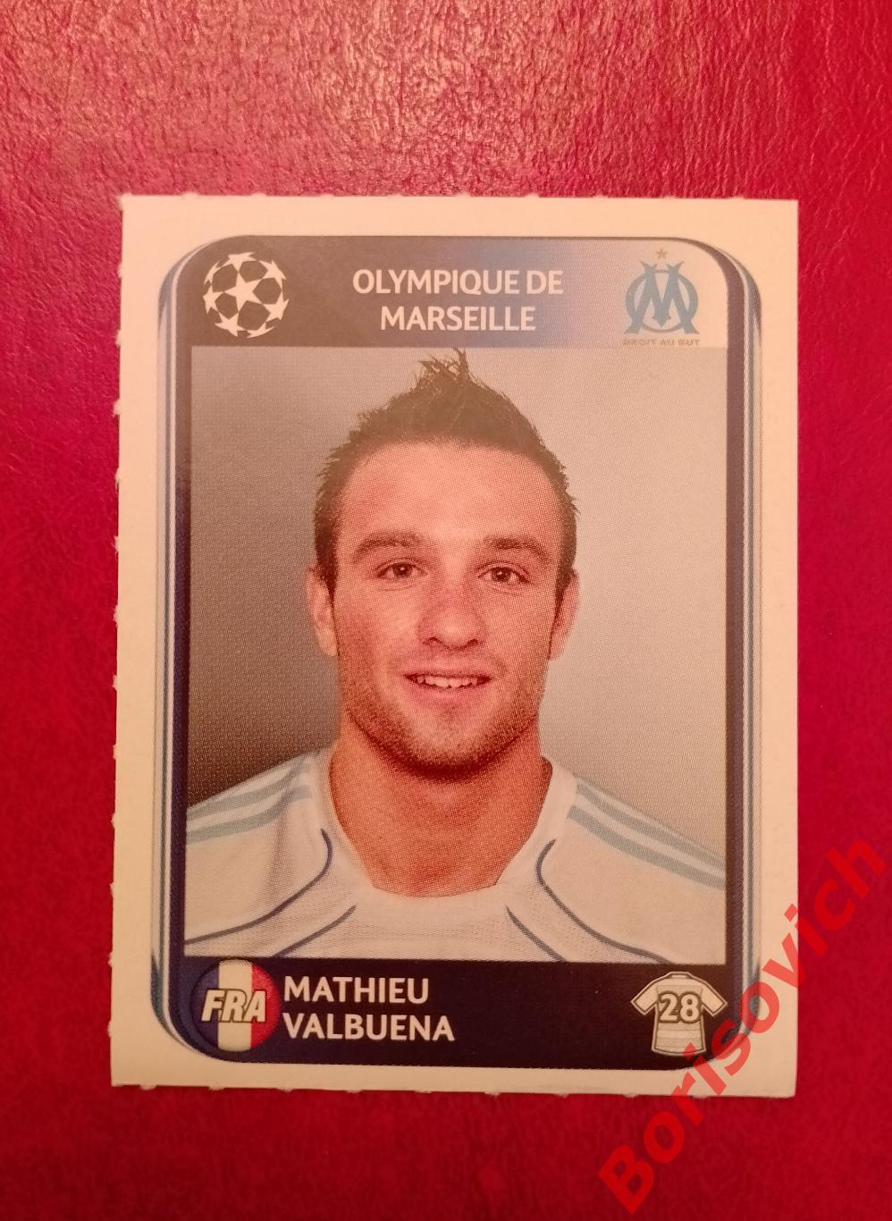 Лига Чемпионов 2011 Mathieu Valbuena Olympique de Marseille 374. 23