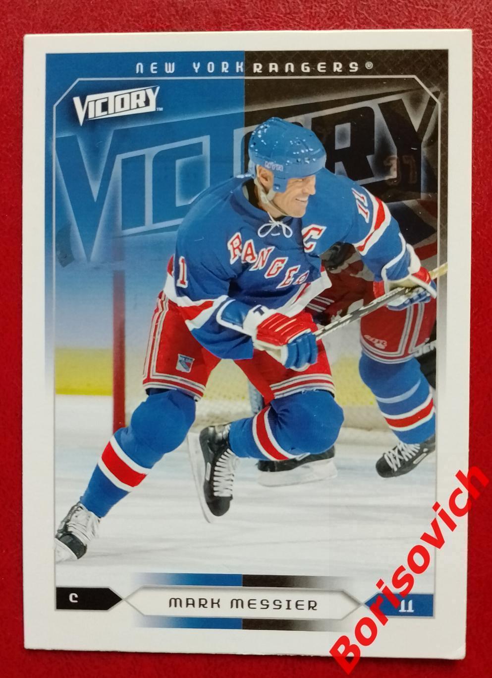 Карточка НХЛ / NHL Марк Месье / Mark Messier Нью-Йорк Рейнджерс N 128