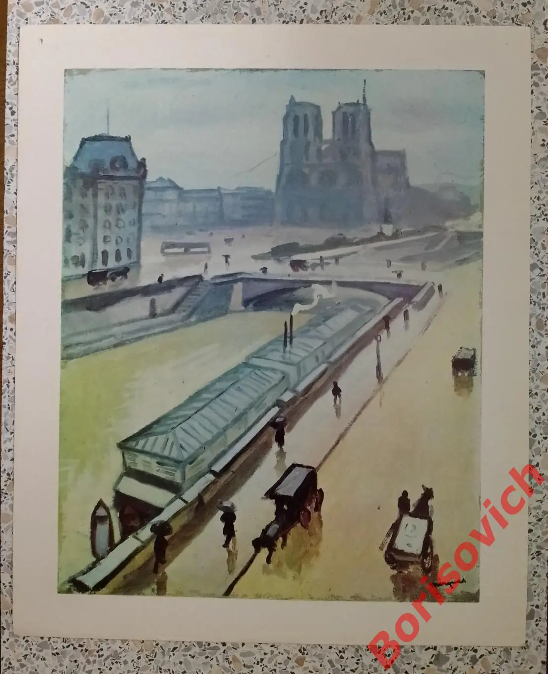 Картины из собрания Эрмитажа 1974 г 8 репродукций 5