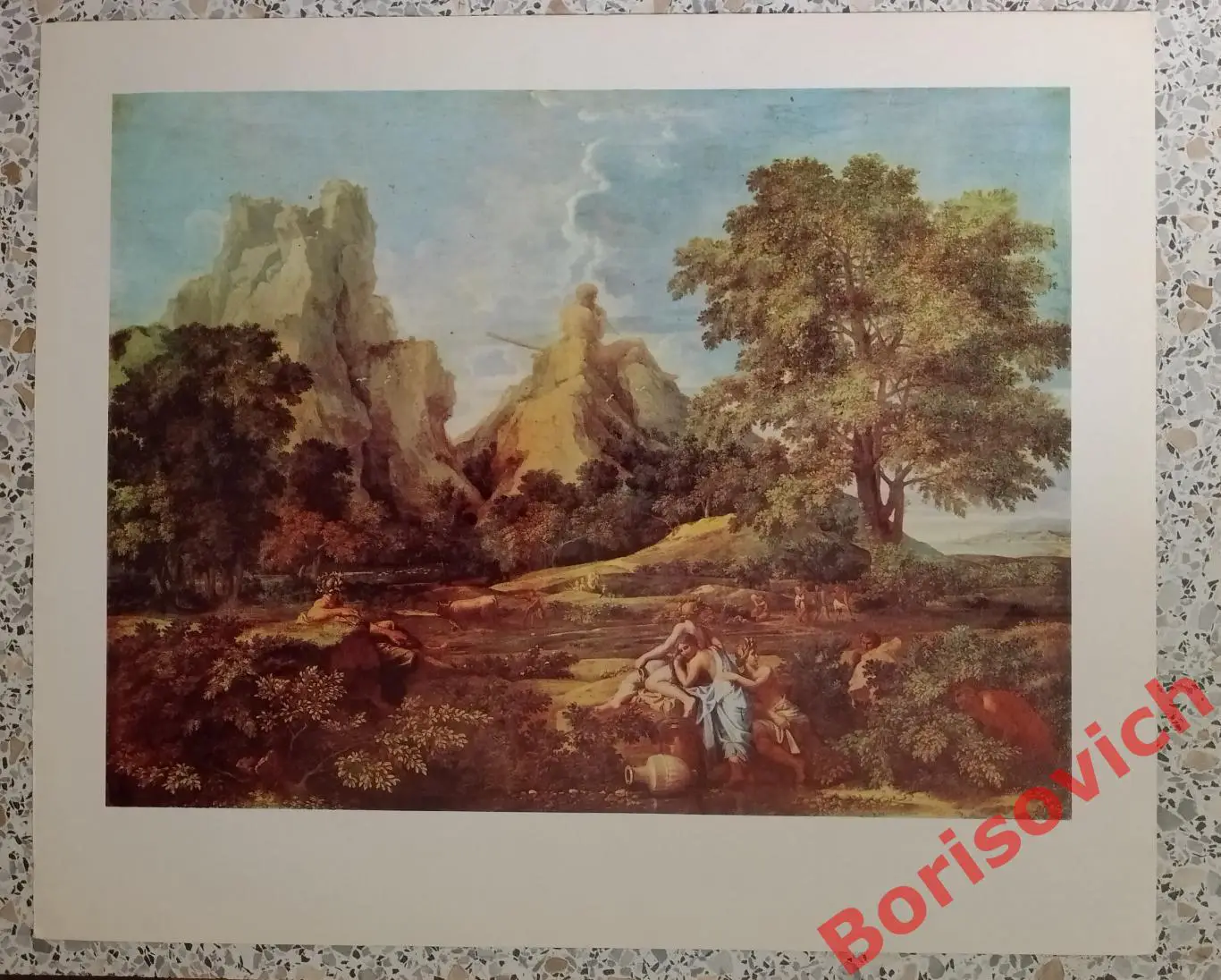 Картины из собрания Эрмитажа 1974 г 8 репродукций 4