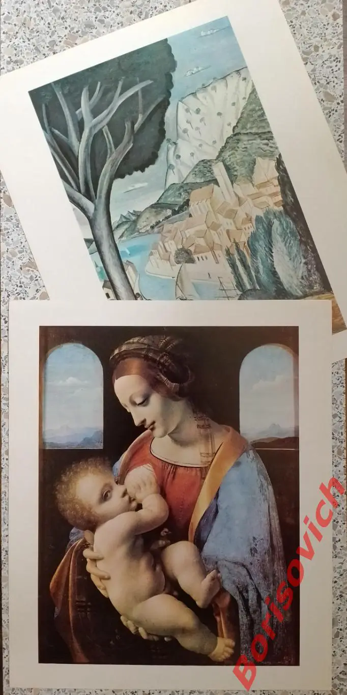 Картины из собрания Эрмитажа 1974 г 8 репродукций 1