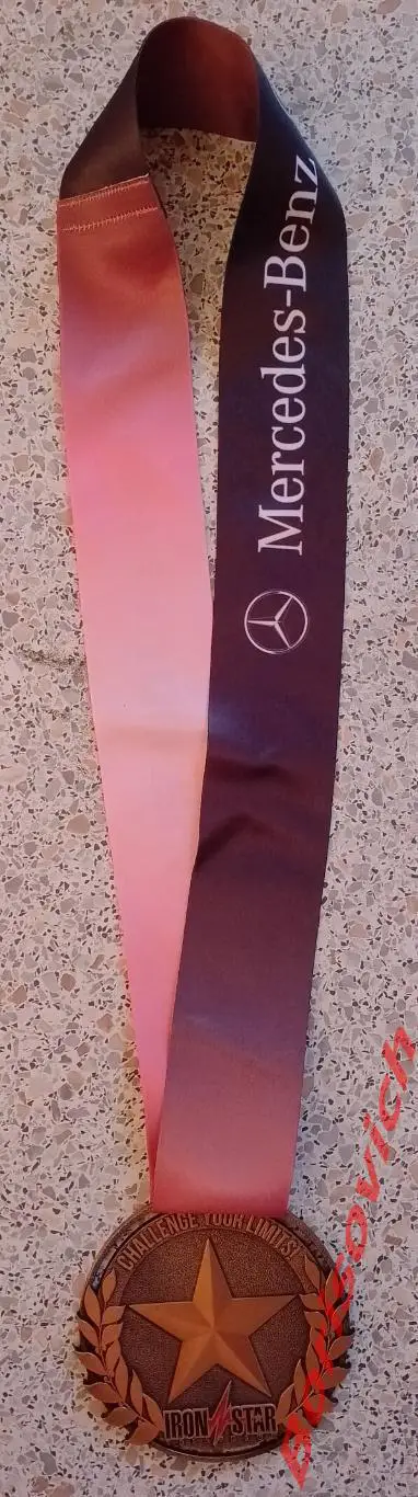 Медаль Триатлон 3 место Бронза IRON STAR 113 KALININGRAD 2019. 3 Rd PLACE 2