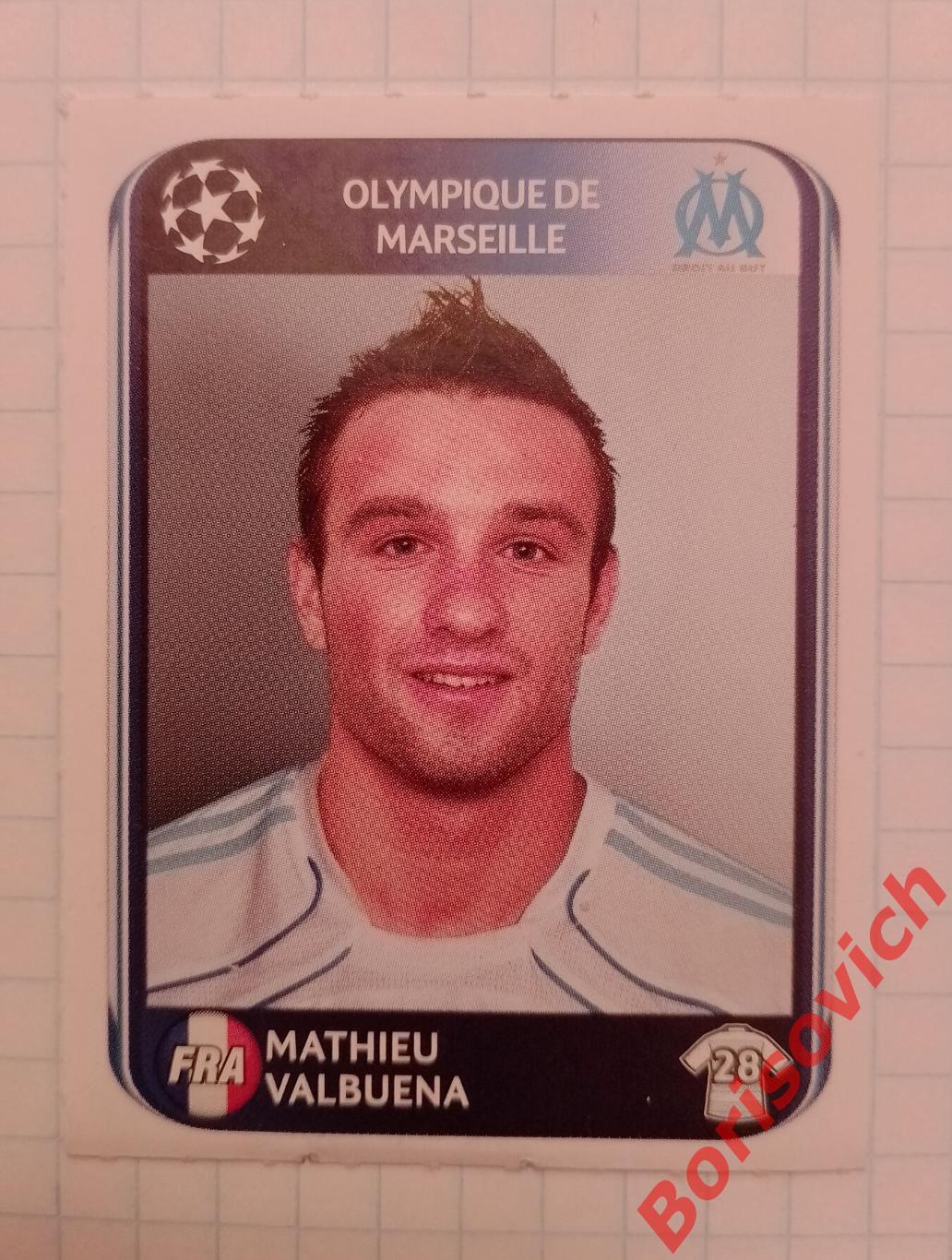 Лига Чемпионов 2011 Mathieu Valbuena Olympique de Marseille 374. 24