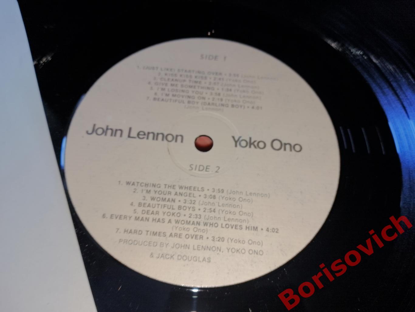 Винил JOHN LENNON YOKO ONO Double fantasy Made in Germany 3