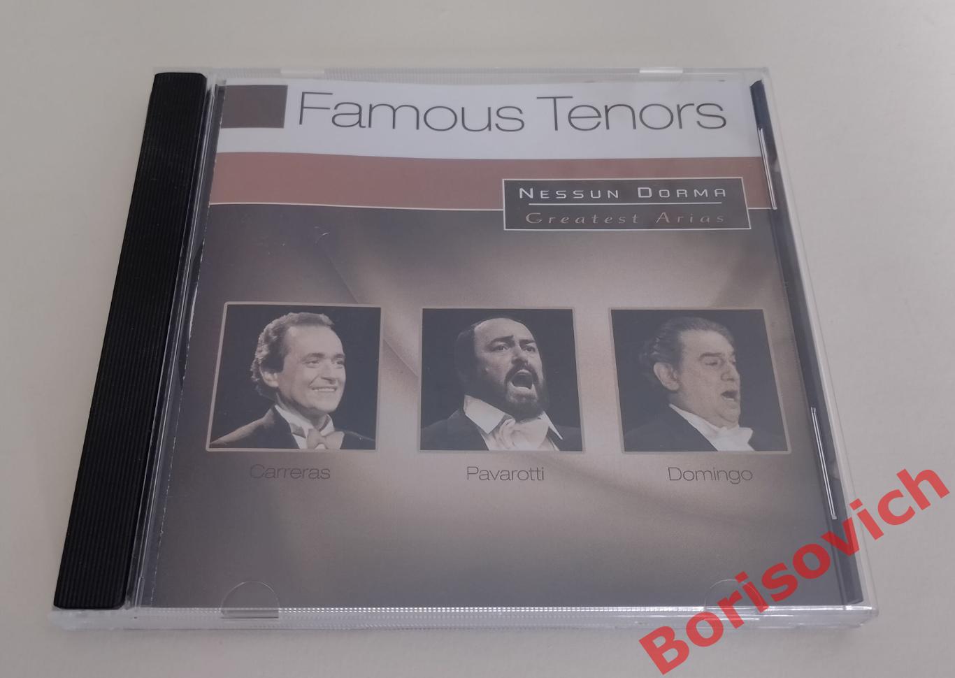 3 CD BOX Famous Tenors Три тенора КАРРЕРАС ПАВАРОТТИ ДОМИНГО 2008 Нидерланды 2