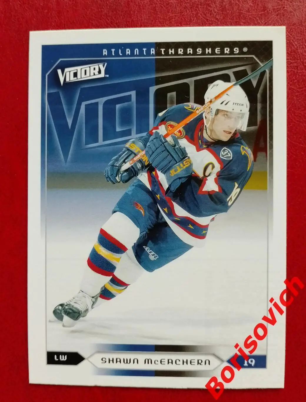 Карточка НХЛ / NHL Шон Макичерн / Атланта Трэшерс N 19