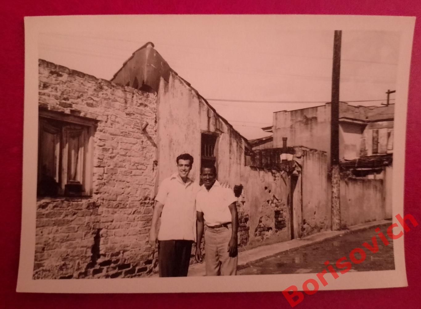 Оригинальное фото Куба Гавана Улицы Гаваны 1960 - е