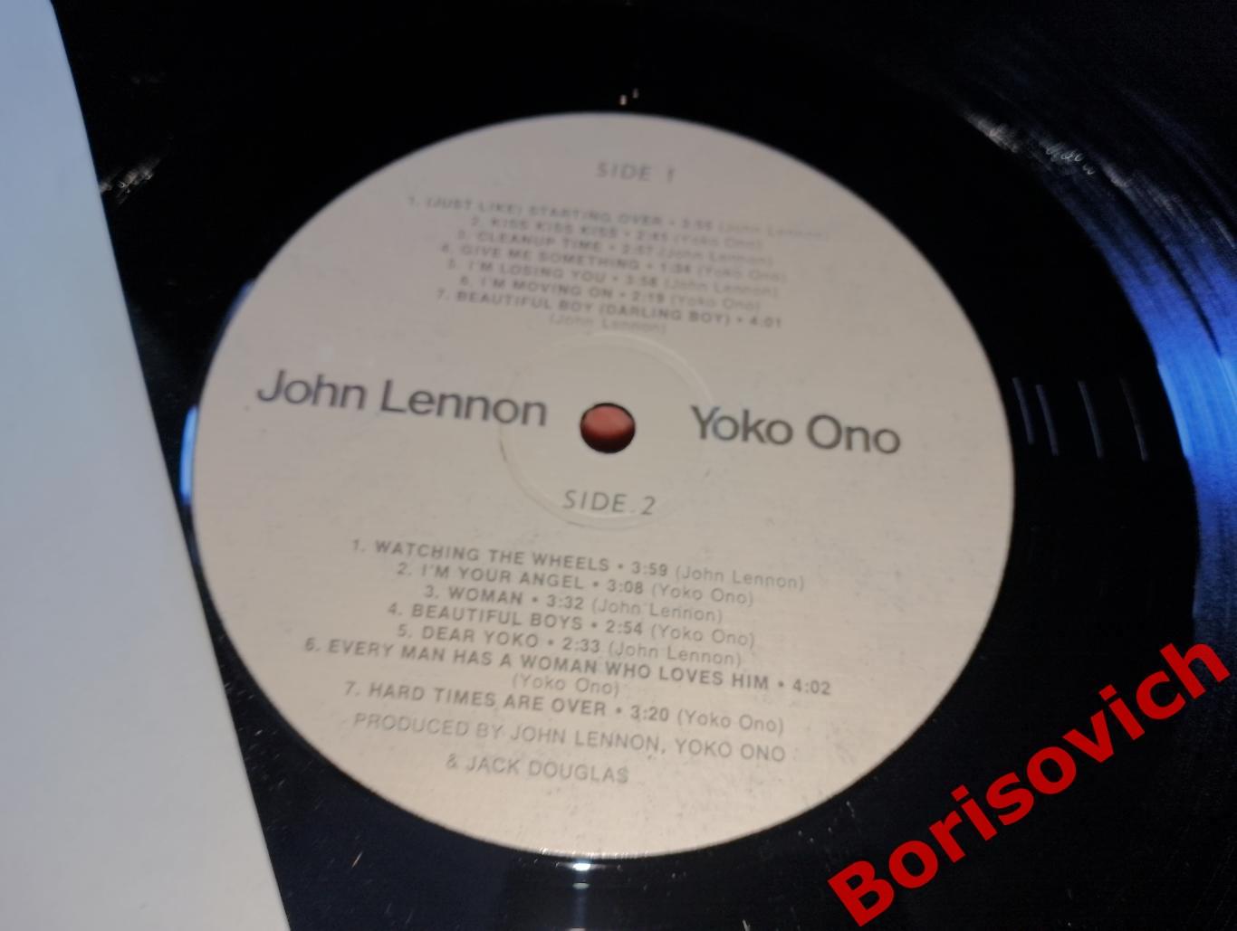 Винил JOHN LENNON YOKO ONO Double fantasy Made in Germany 3