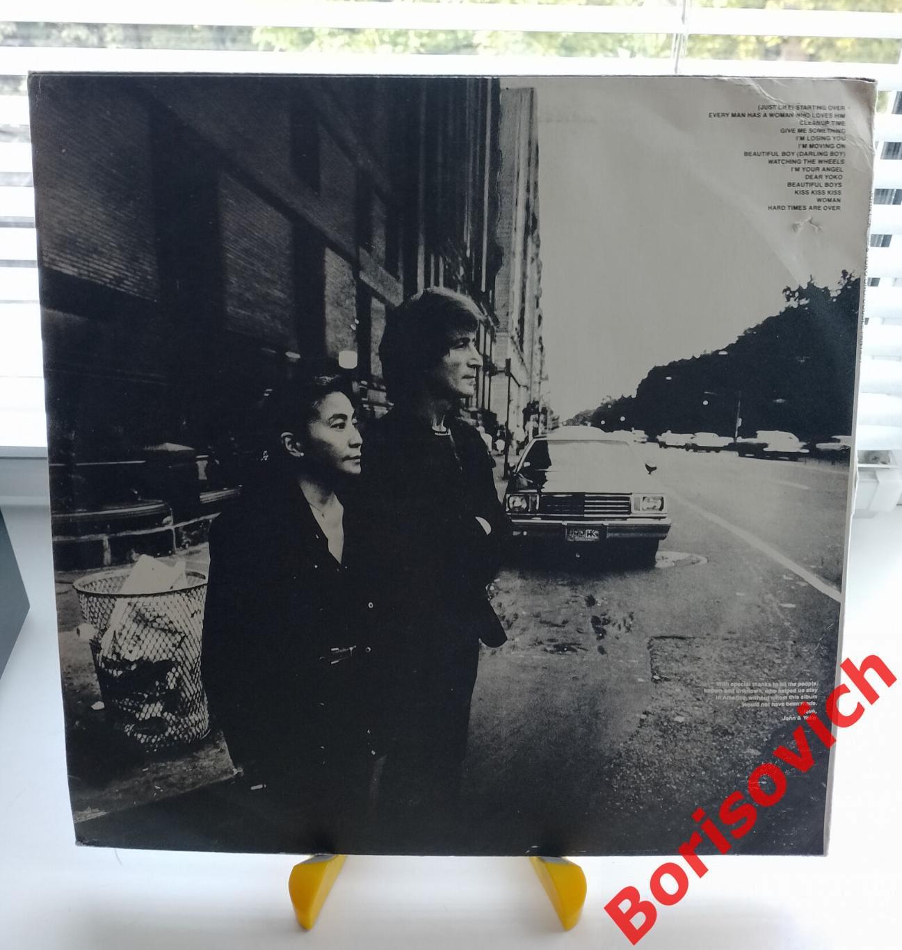 Винил JOHN LENNON YOKO ONO Double fantasy Made in Germany 1