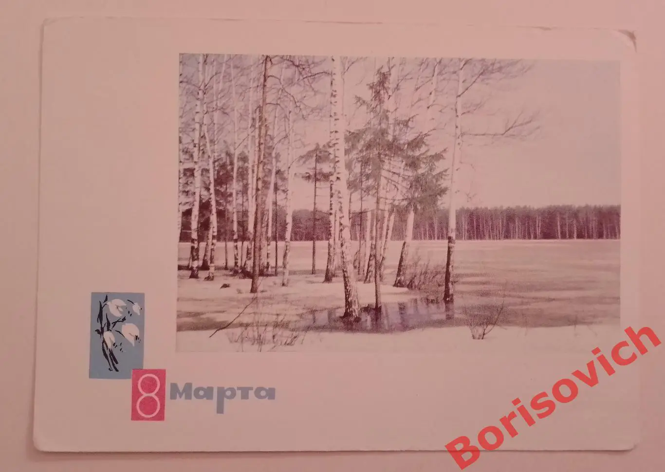8 марта! Цветное фото Е. Фото. Гаврилова 1968