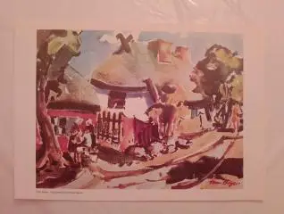 Репродукция Tom Bayer Дорфштрассе на Монгуте