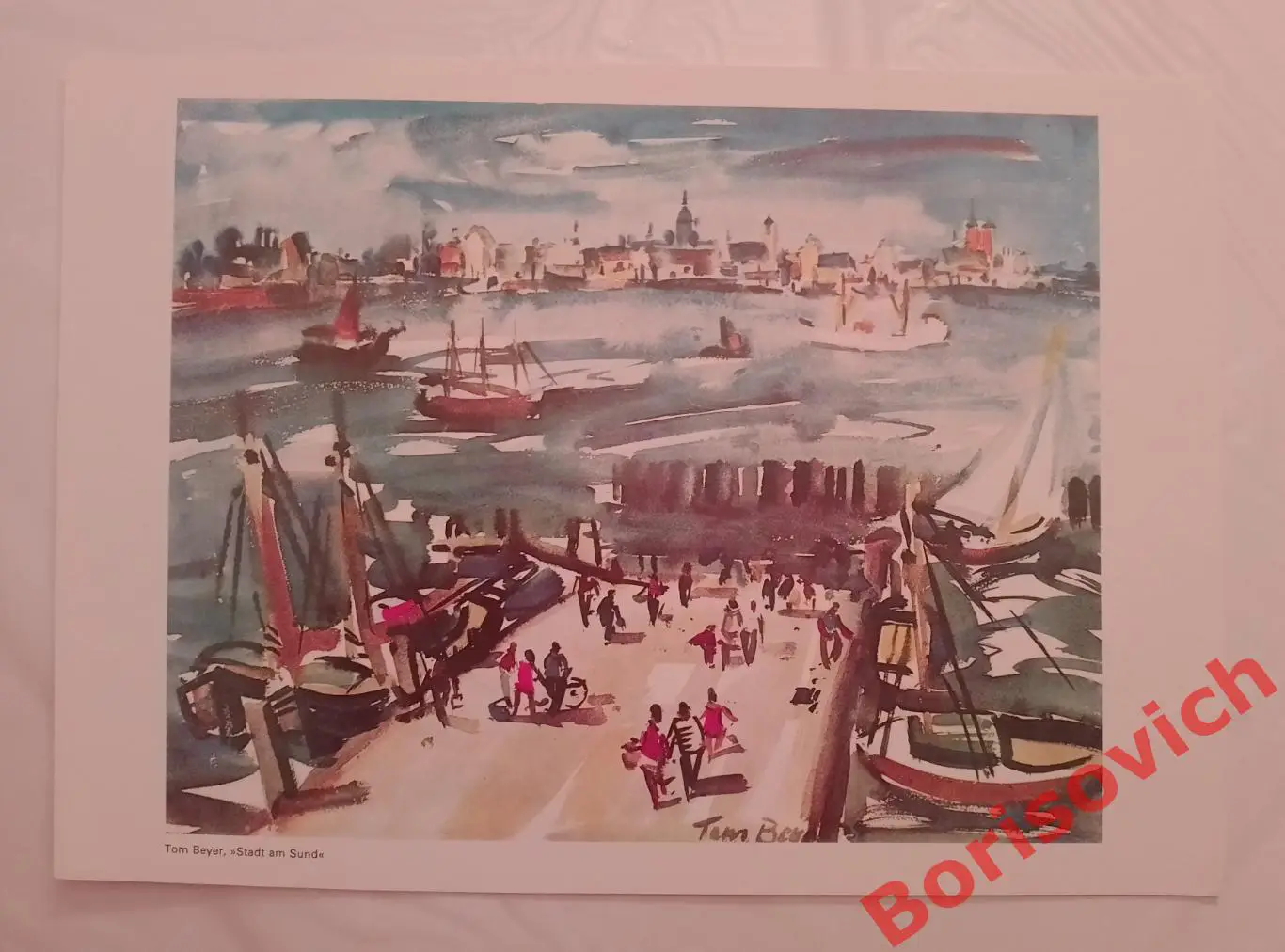 Репродукция Tom Bayer Звуки города