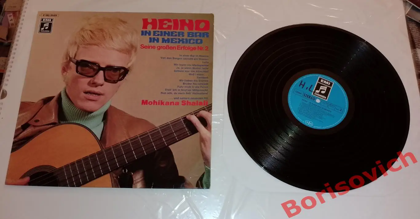 Винил HEINO In einer bar in Mexico LP 1971 EMI COLUMBIA Germany 3